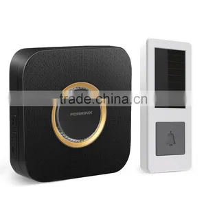 Forrinx Direct Supply 433MHZ Frequency AC 220v Wireless Doorbell With 52 Tune Songs to Select Water Proof Push Button thumbnail-4