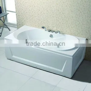Small Acrylic Massage Bathtub thumbnail-1