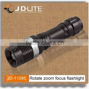 Rotate Zoom Focus Battery Operated Torch Ebay Led Light With Clip thumbnail-1