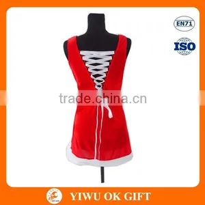 Christmas Fancy Sexy Dress Miss Santa Costume thumbnail-2