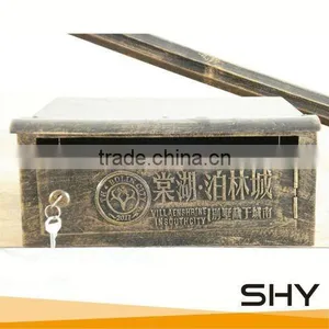Usefull Sand Cast Aluminum Mailbox for Garden thumbnail-1
