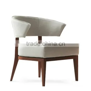 Coffee Shop Arm Chair Furniture Restaurant Chairs in Solid Wood thumbnail-1