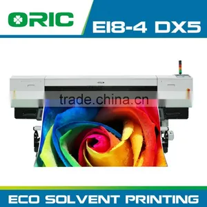 1.8m Plotter Eco Solvent 1440 Dpi With Four DX5 Printhead thumbnail-1