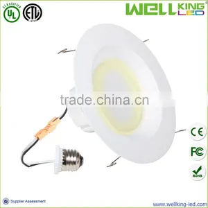 9 Watt 700 Lumens 4"-Inch Dimmable LED Retrofit Downlight Fixture 2700K Warm White, CE,FCC,65 Watt Equivalent thumbnail-1