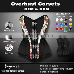 2015 New Arrival Elegant Bustier Corset Tops Shaper Wear Western Bustier Western Corsets thumbnail-1