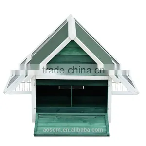 Pawhut Chicken Rabbit Cage Coop Deluxe Large Nesting Box Run Outdoor thumbnail-6