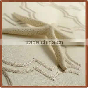 Cottonpoly Embroidery Double Curtain Fabirc thumbnail-5