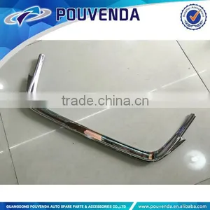 ABS License Plate Cover Trim For Toyota Alphard 2016 4X4 Accessories thumbnail-1