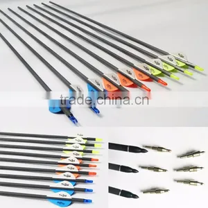 Wholesale 31" Feather Carbon Arrow for Compound Bow and Arrow thumbnail-2