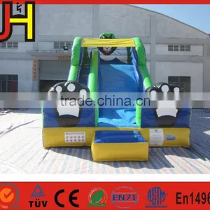 Blue Cat Outdoor Water Slide Inflatable Garden Water Slides For Parties thumbnail-1
