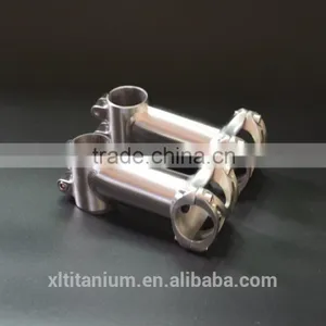 Titanium Bike Stem 25.4 / 31.8 * 90mm /Gr9 Titanium Bicycle Stem Lightweight Bike Titanium Riser thumbnail-1