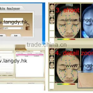 Auto Facial Skin Portable Analyzer With Customer Datebase and 10 Mega Pixels Camera thumbnail-3