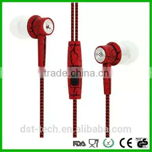 Top 50 Sport Metal Crack Earphone With Mic Earbuds thumbnail-3