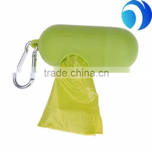 2016 Promotional Biodegradable T Shirt Plastic Dog Waste Bags Custom Printed Dog Poop Bag thumbnail-1