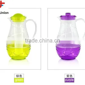 No.1 Yiwu & Ningbo Exporting Commission Agent Wanted Clear Good Quality Cold Water Jug Set With 4 Cups Plastic Teapoot Set thumbnail-4