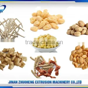 High Efficiency Stainless Steel TVP Textured Soybean Protein Food Processing Plant thumbnail-3