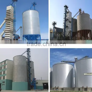 Customized Galvanized Steel Grain Storage Silo Animal Feed Storage Silos thumbnail-2