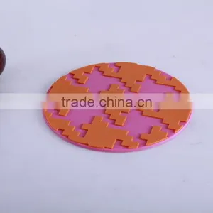 Custom Cheap Plastic 3d Silicone Coaster for Cups thumbnail-1
