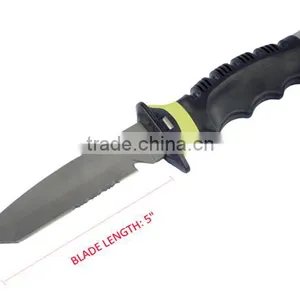 Factory Titanium Scuba Knife Military Urvival Knife thumbnail-4