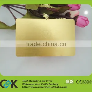 Elegant Gold Color Plastic Card Printing in Shenzhen Manufacturer thumbnail-1