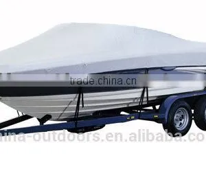 600D Polyester Boat Cover Trailerable Boat Cover Canopy thumbnail-1