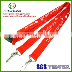 Lanyard Attachment Clip Cord Plain Lanyards With Swivel Hooks thumbnail-1
