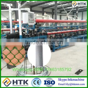HTKfactory 2000-4000 mm Width Chain Link Fence Machine Single Feeding thumbnail-5