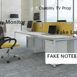 Dummy Fake TV Prop Dummy Display TV Stand Cabint Decorations thumbnail-5