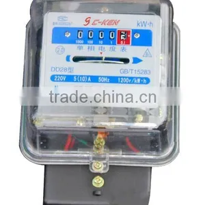 Long Life Time,low Noise Single-phase KWH Meter DD284,DD174 thumbnail-1