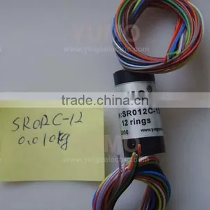 SR012C-12 12rings SR Series YUMO Carbon Brushes Alternator Slip Ring Motor Made in China Capsule Slip Ring thumbnail-3