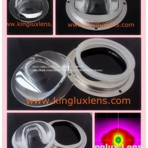 150*130 Degree Wide Beam Optical Led Glass Lens 92mm Cxb3590 for Led Tunnel Lights thumbnail-3