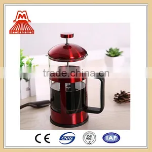 Quality Products W124-CP033 Hot Selling Red Color Cooper Coffee Maker thumbnail-3