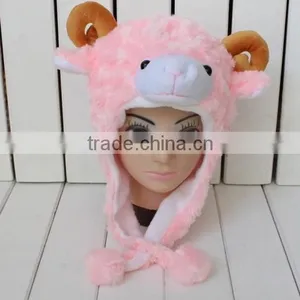 New Style Plush Animal Shape Hat thumbnail-5