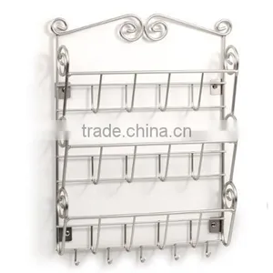 3 Tier Letter Rack With Key Holders for Office Use thumbnail-1