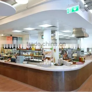 New Design Food Kiosk/cafe Kiosk Counter for Malls thumbnail-1