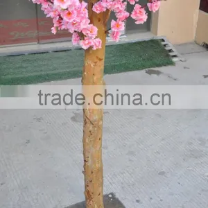 Blooming Tree Top Quality Factory Indoor Decoration Artificial Peach Tree thumbnail-2