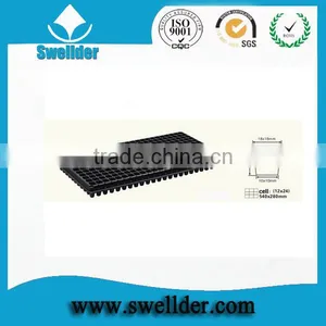 Swellder Black Plastic Seedling Trays thumbnail-3