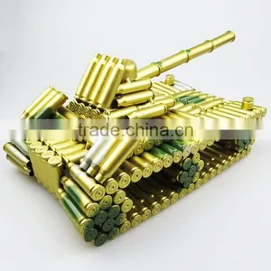 New Arrival Tank Brass Plated Custom Resin Figure thumbnail-2
