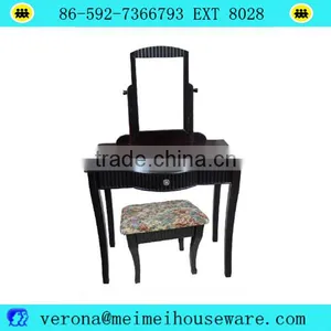 Luxury Wood Bedroom Set Dressing Table With Drewers thumbnail-1