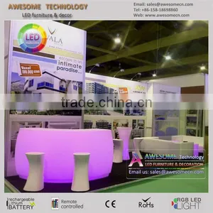 Glowing Led Curved Shop Counter Design (BC150) thumbnail-1