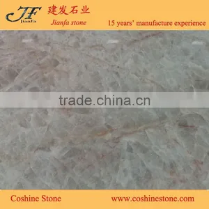 Natural Stone Crystal White Quartz Slab thumbnail-2