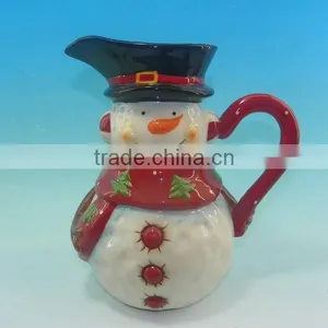 Newest Snowman Ceramic Kettles thumbnail-1