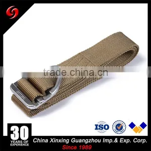 High Strength Zinc Alloy Buckle Polyester Ribbon or Nylon Belt for Tactical SWAT Police thumbnail-5