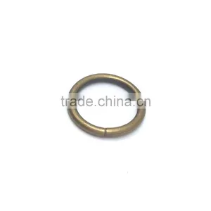 Antique Brass Plated Steel Curtain Rod Ring ID25mm/OD32mm Curtain Ring thumbnail-2