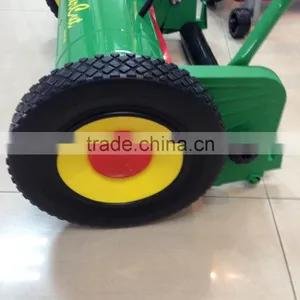 16"Alu Stand Hand Push Reel Lawn Mower With Grass Box thumbnail-6