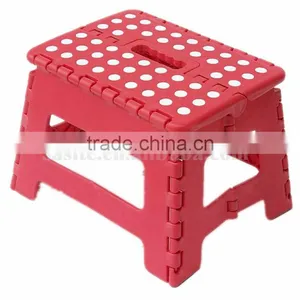 Indoor Outdoor Plastic Adjustable Folding Step Stool thumbnail-4