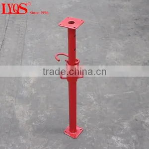 Red Powder Coating Steel Prop Light Duty Adjustable Post Shore thumbnail-1