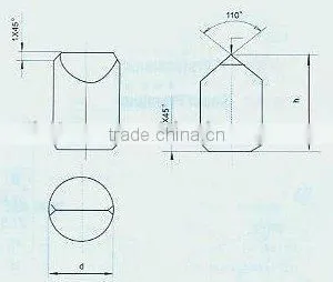 Tungsten Carbide Tipped Product for Coal Mining Tools----To Mount the Different Blade Bitfor Impactrock Interrupted Blades(139) thumbnail-1
