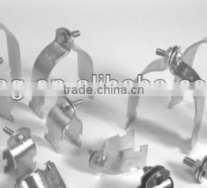 China Professional Manufacturer Pipe Clamp RGD OD EMT Zinc Plated Steel Strut Clamp thumbnail-3