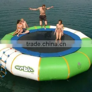 Factory Price Inflatable Water Trampoline Inflatable Sea Trampoline Floating Island Sale thumbnail-3